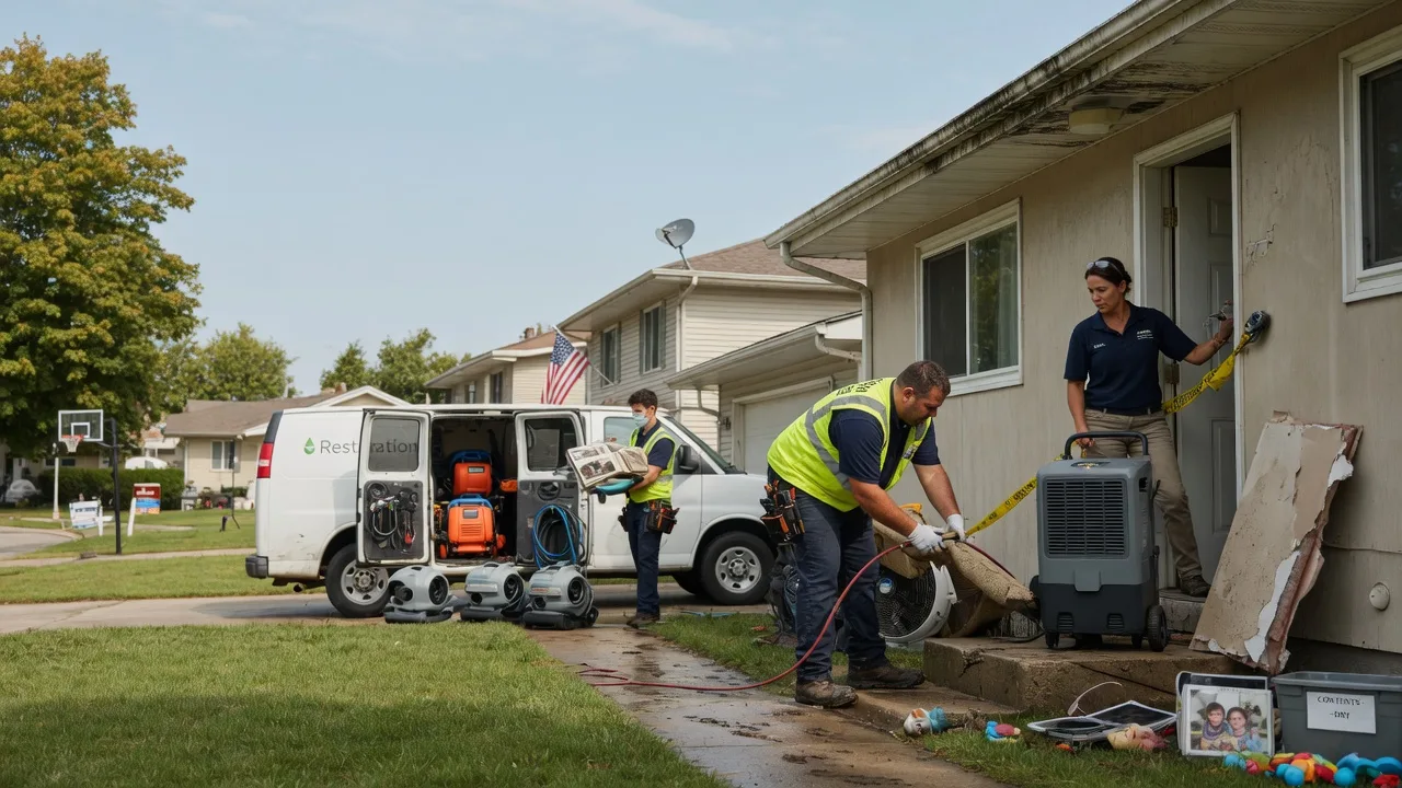 Water Damage Restoration in Delmar, IA near me